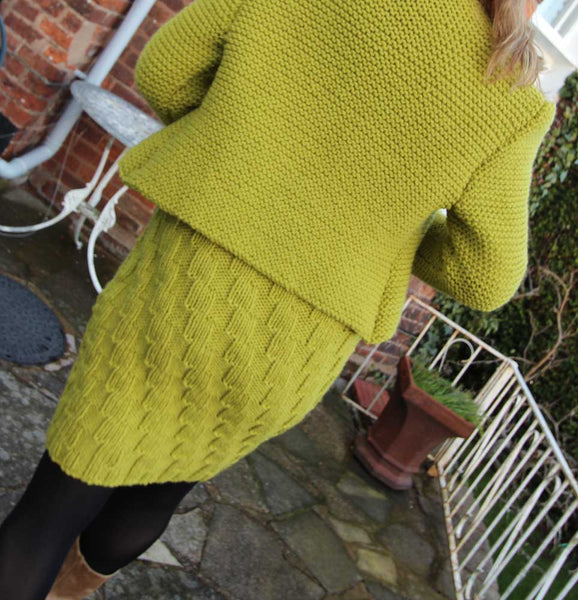 Zig Zag Suit Hand Knitting Pattern