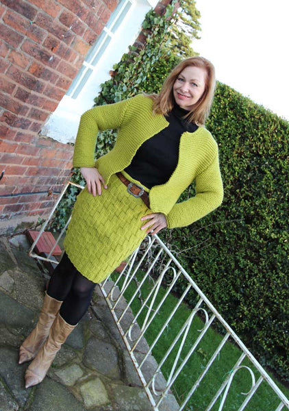 Zig Zag Suit Hand Knitting Pattern
