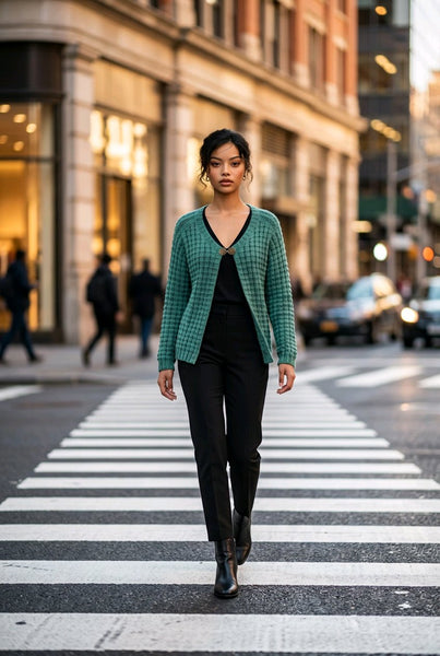 Saddle Jacket Hand Knitting Pattern