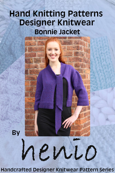 Bonnie Jacket Hand Knitting Pattern