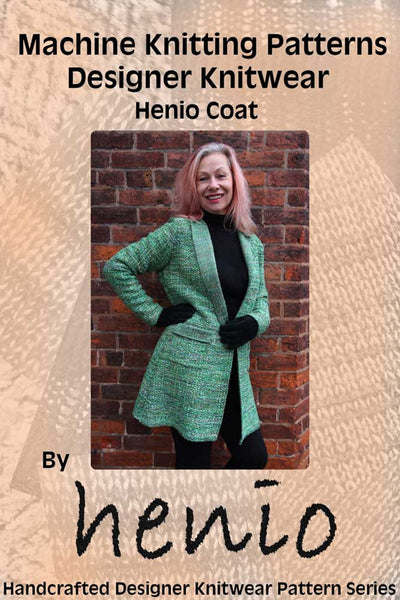 Henio Coat Machine Knitting Pattern