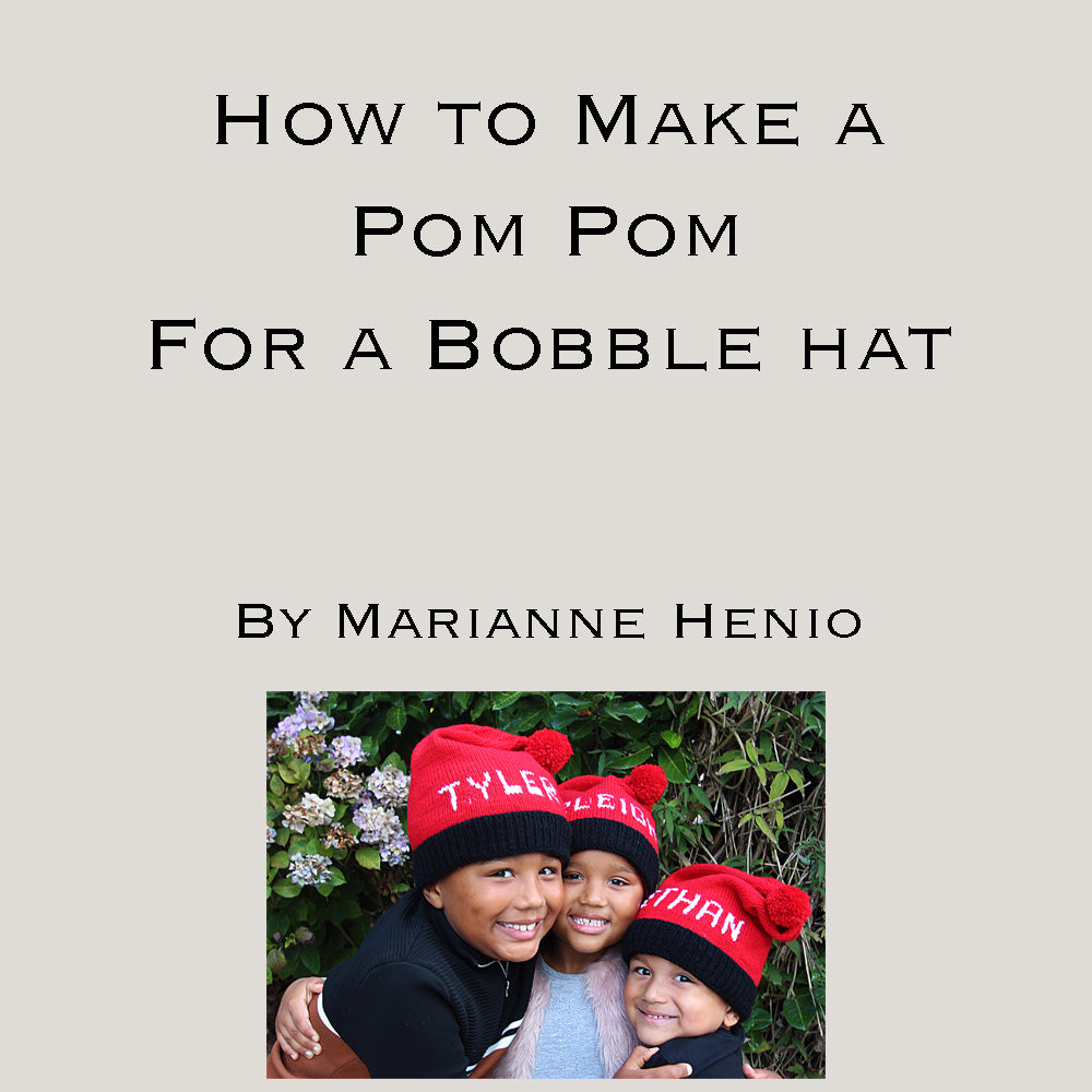 How to make a Pom Pom for a Bobble Hat