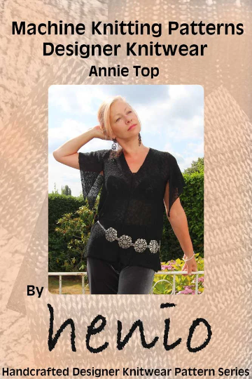 Annie Top Machine Knitting Pattern
