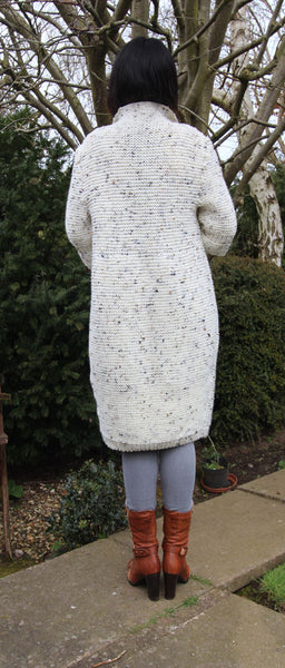 Cocoon Coat Hand Knitting Pattern