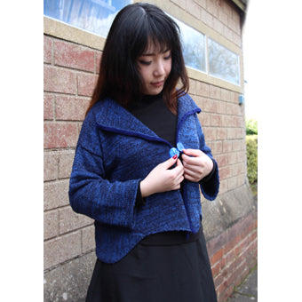 Blueberry Jacket Machine Knitting Pattern
