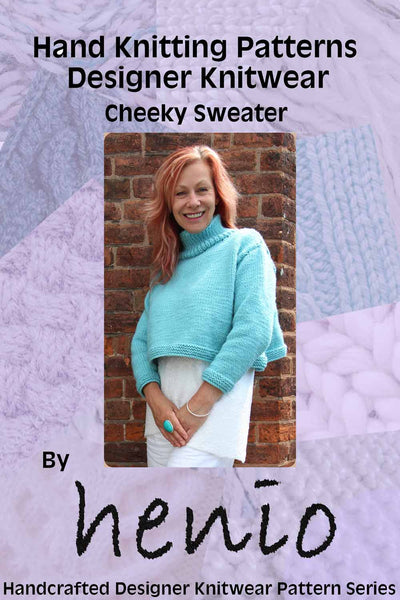 Cheeky Sweater Hand Knitting Pattern