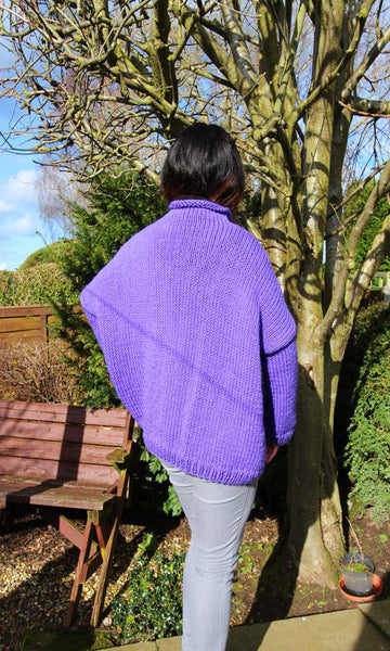 Forget-Me-Not Jumper Hand Knitting Pattern