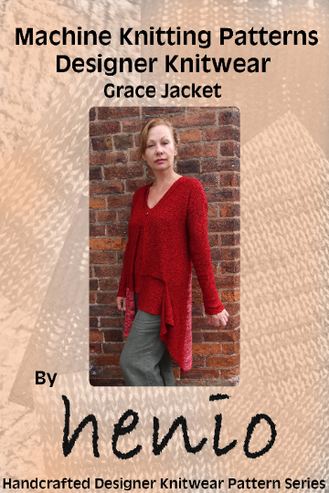 Grace Jacket Machine Knitting Pattern