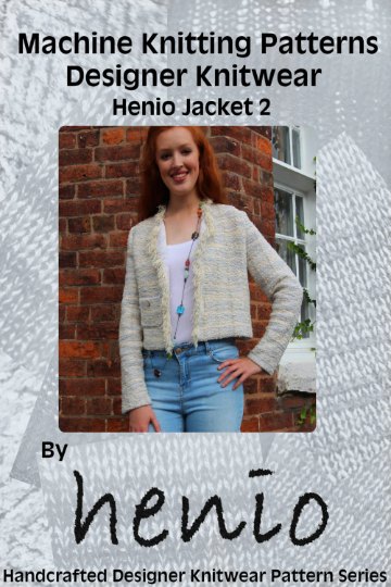 Henio Jacket 2 Machine Knitting Pattern