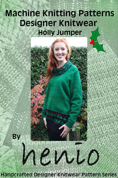 Holly Jumper Machine Knitting Pattern