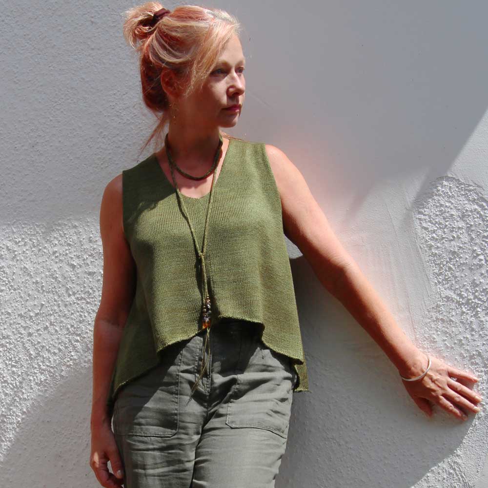 Libra Top Machine Knitting Pattern – Knitting Utopia