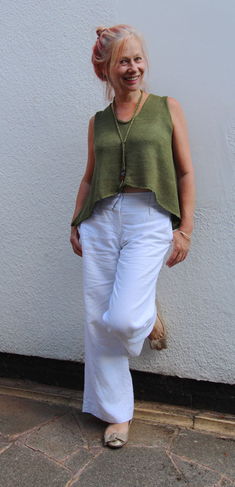 Libra Top Machine Knitting Pattern – Knitting Utopia