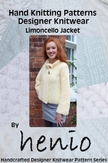 Limoncello Jacket Hand Knitting Pattern