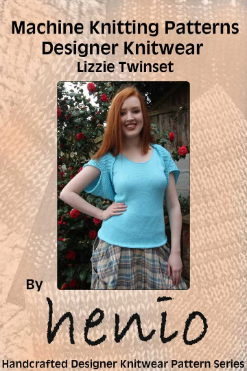Lizzie Twinset Machine Knitting Pattern