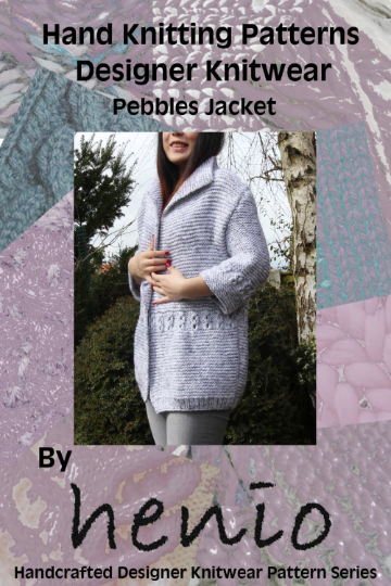 Pebbles Jacket Hand Knitting Pattern