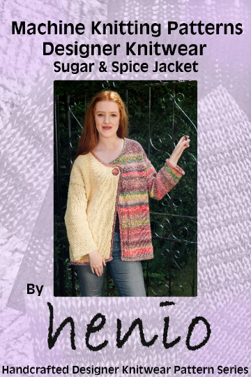 Sugar & Spice Jacket Machine Knitting Pattern